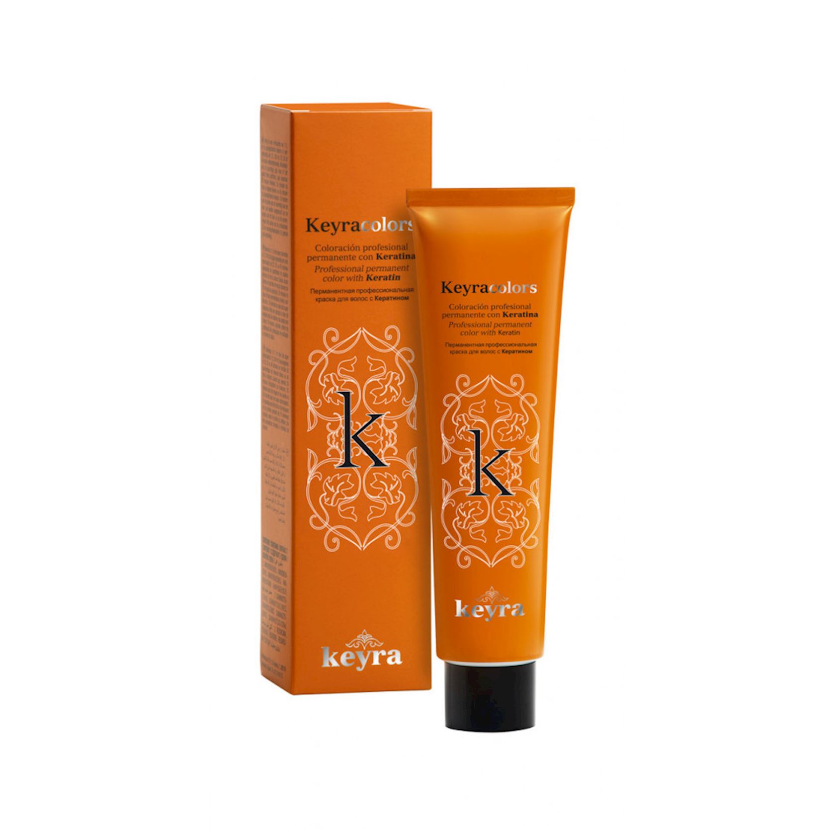 Permanent saç krem-boyası Keyra Cosmetics Colors 9.18 Chocolate Ash Very Light Blonde 100 ml