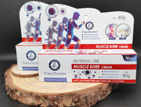 Ağrıkəsici bədən kremi Tree Doctor Muscle Sore 80 ml