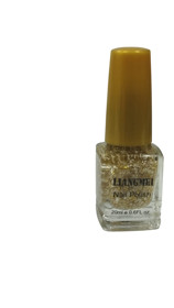 Dırnaqlar üçün lak Liangmei, qızılı, 20 ml