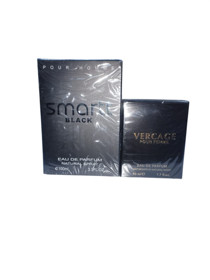 No Brand ətir dəsti (Smartt Black ətir suyu kişilər üçün 100 ml + Versage ətir suyu qadınlar üçün 50 ml)