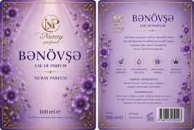 Nuray Parfume Bənövşə qadınlar üçün ətir suyu 100 ml