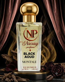 Nuray Parfume Black Aoud Extrait De Parfum, qadınlar üçün, 30 ml
