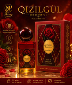 Nuray Parfume Qızılgül uniseks ətir suyu 50 ml