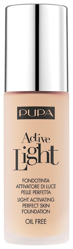 Tonal krem Pupa Active Light - Light Activating Foundation 020 Nude 30 ml