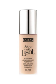Tonlaşdırıcı krem No Brand Active Light - Light Activating Foundation 020 Nude, 30 ml